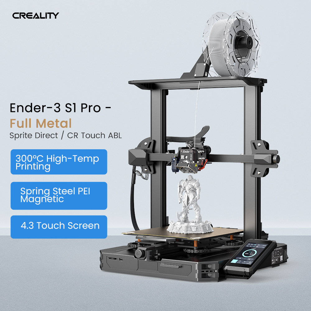 Creality Ender-3S1 Pro Sprite Direct Drive | CR Touch Auto Level 3D Printer